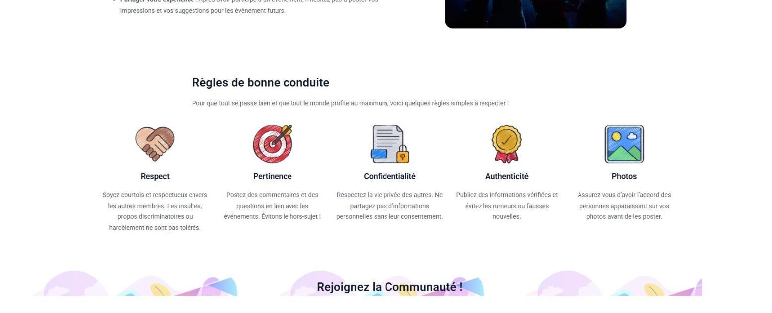 Règles de bonne conduite du site Le Forum